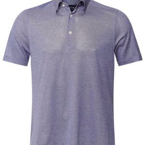 Eton Men's Indigo Polo Shirt Sz Med